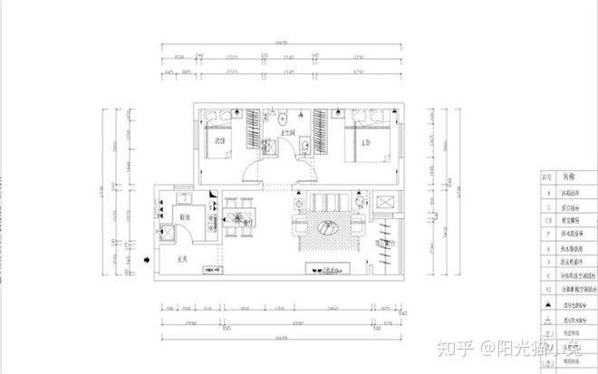 80㎡家裝簡約風格效果圖，美麗動人，大氣端莊！