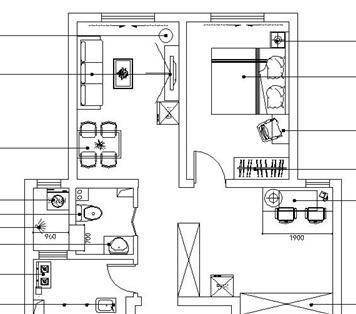 二室一廳裝修效果圖_五一廣場林業(yè)宿舍 3室1廳 簡單裝修 朝南北 次臥_80平3室1廳小戶型裝修效果圖